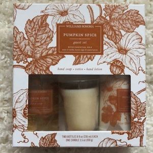 COPY - Williams Sonoma pumpkin spice guest set